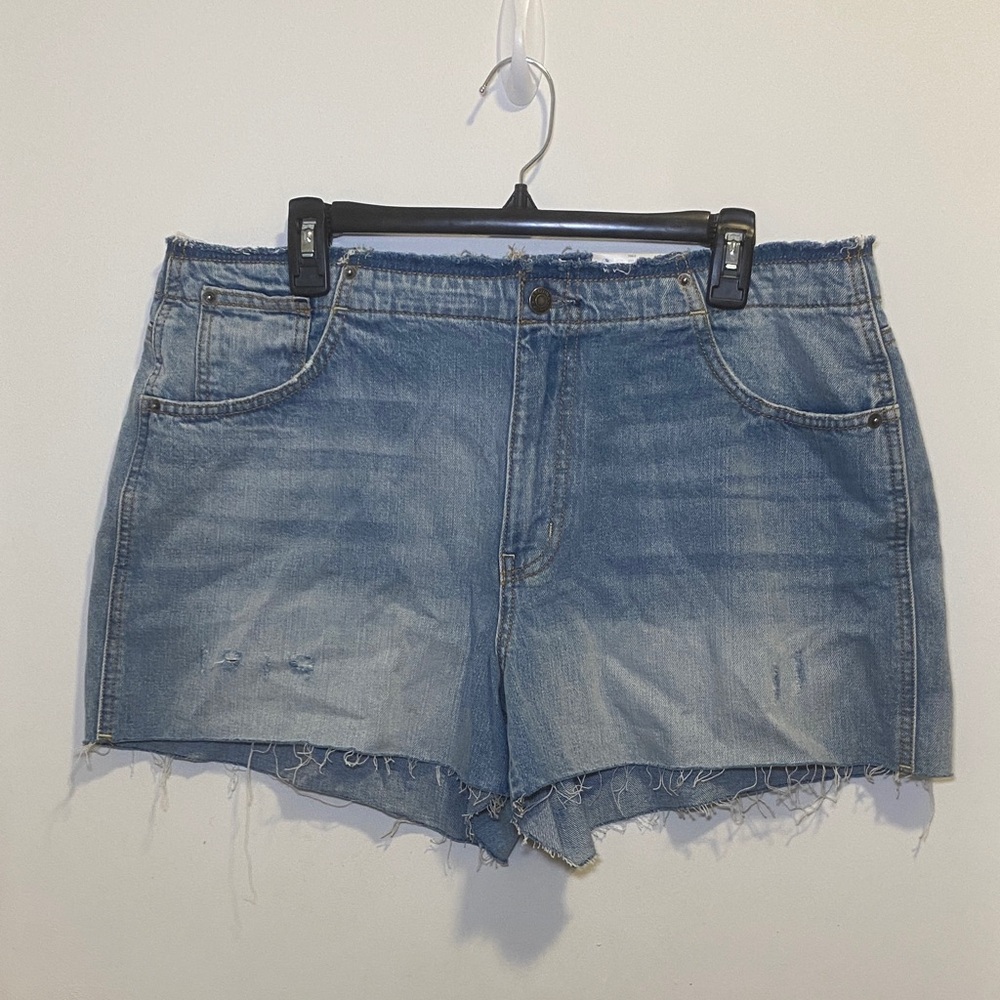 Arizona Jean Company Light Blue Denim Cutoff Shorts